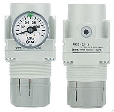SMC  AR10-AR40-A 系列 模块式 减压阀 AR20-F02-A